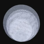 Circular Cut Polyethylene Mesh